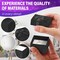 Ring Boxes Bulk Pack 24 Pcs – Small Ring Box, 1.57x1.57'', Black Cardboard, Sturdy & Elegant with Soft Foam Insert, Perfect for Jewelry Storage, Gift Presentation & Special Occasions